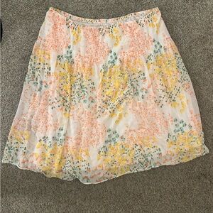 Downeast Floral Skirt XXL